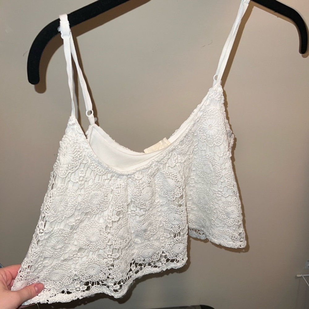 Pac sun floral crop top